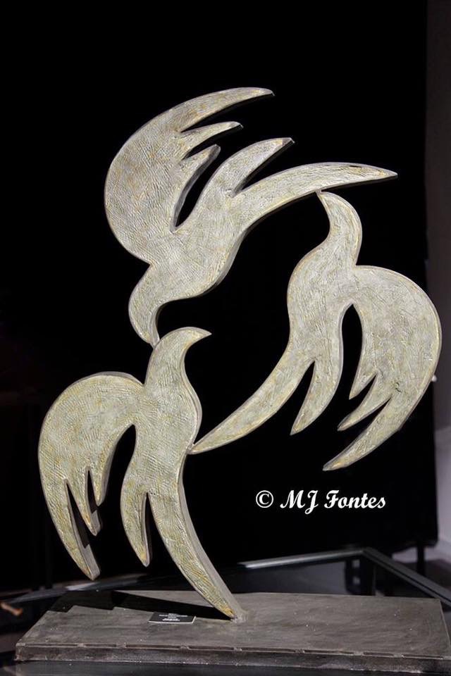 Œuvre 2 — sculpture de Maria Fontes