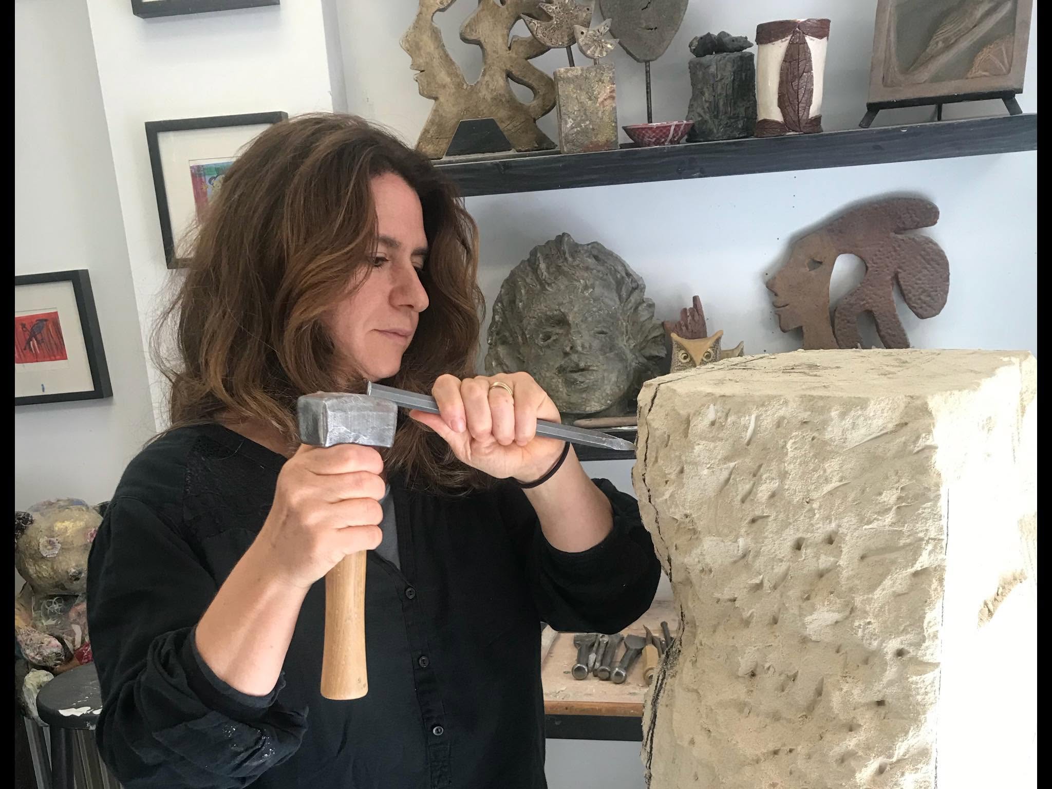 Vue d'une sculpture de Maria Fontes — Mj Sculpture