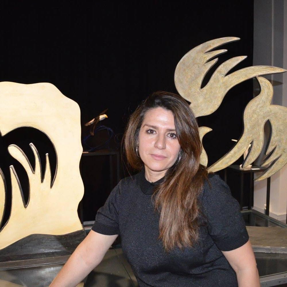 Photo de l'atelier de Maria Fontes